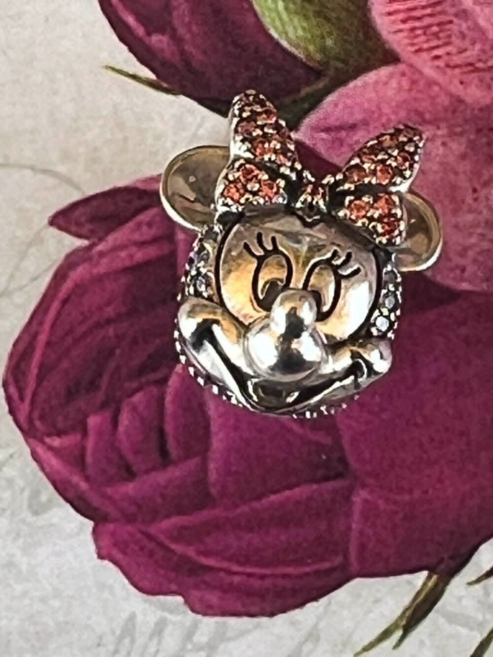 Authentic Pandora Disney Minnie Clip #797496CZS - Picture 3 of 8